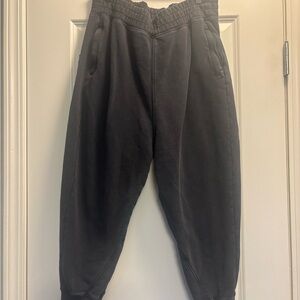 Free People Movement Hot Shot Harem Casual Black Sweatpants Size Medium